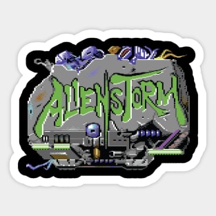 Alienstorm Sticker